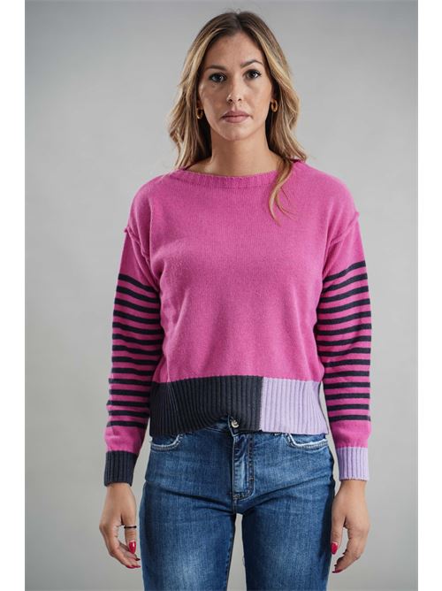 Maglia in misto lana brand unique | 24015SSFUXIA